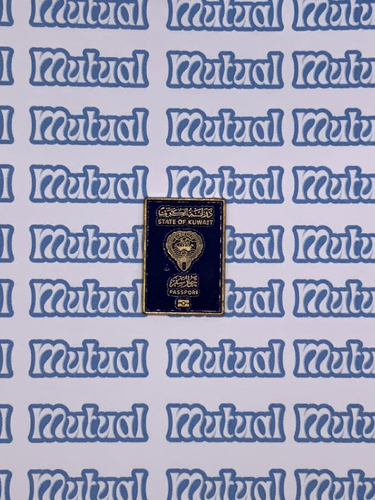Passport metal stickers