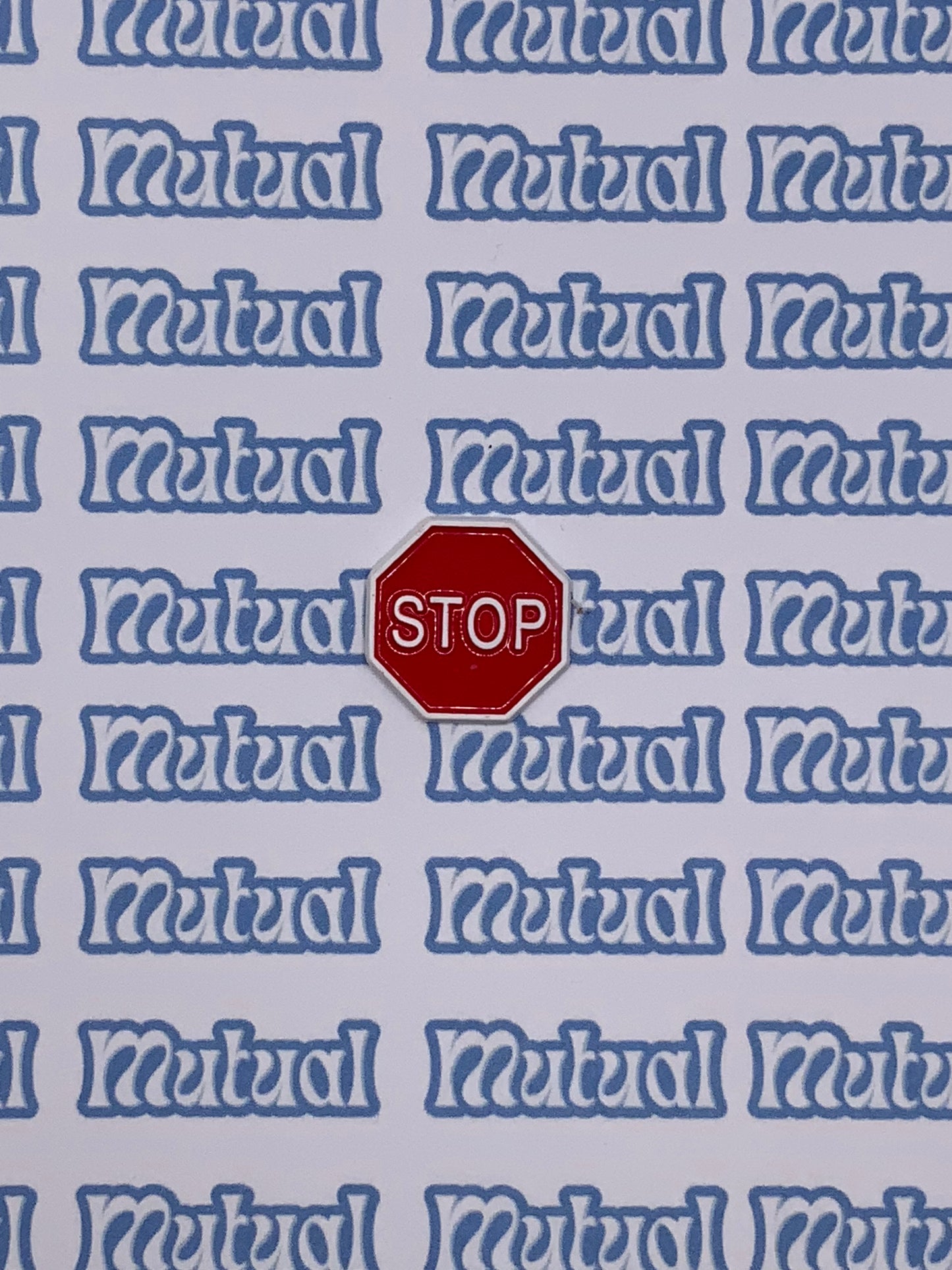 Stop signage