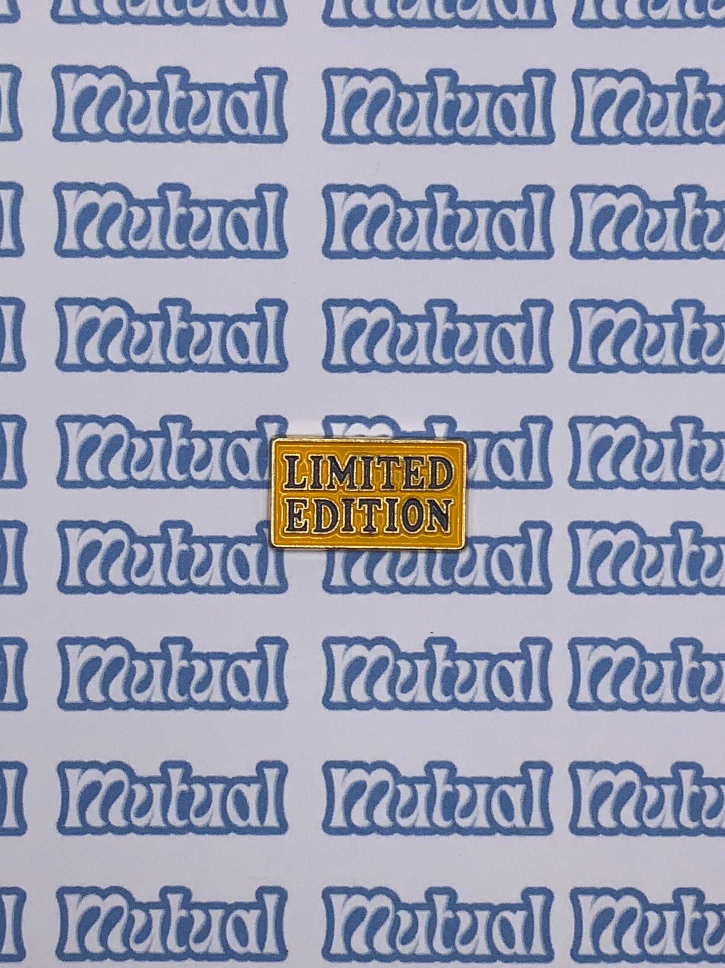 Limited edition metal stickers