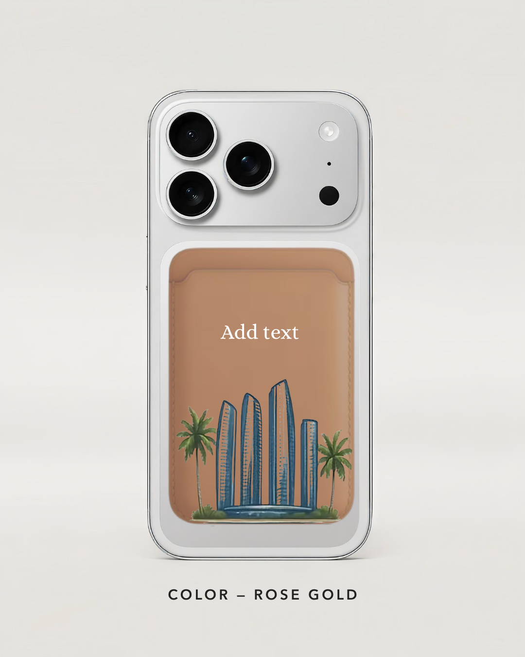 Etihad Tower Card holder