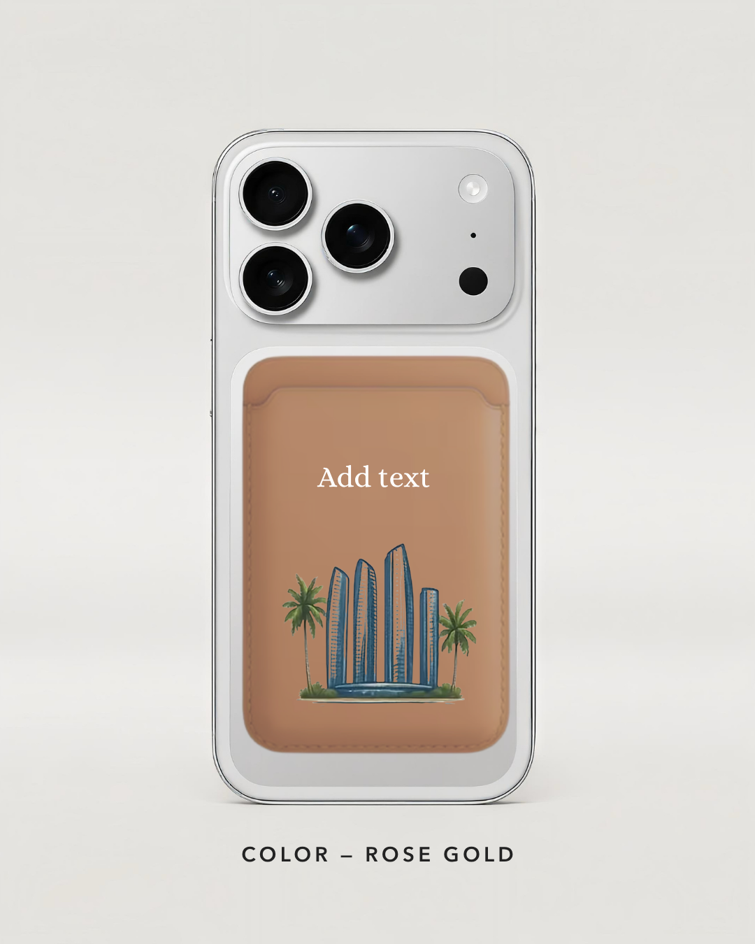 Etihad Tower Card holder
