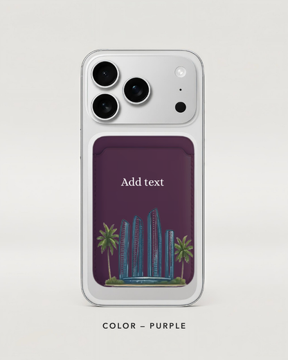 Etihad Tower Card holder