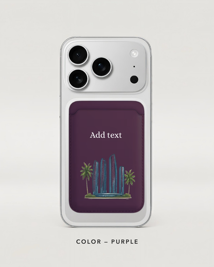 Etihad Tower Card holder