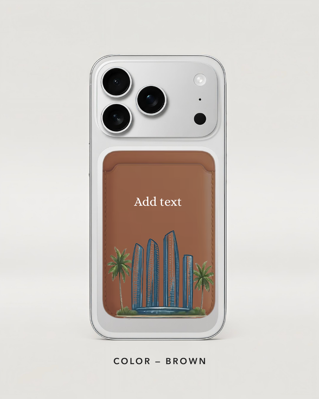Etihad Tower Card holder