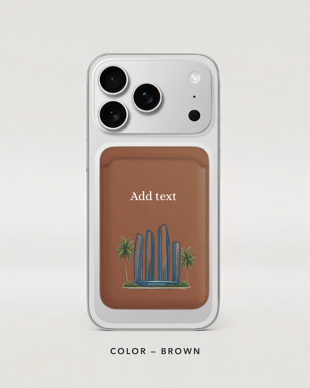 Etihad Tower Card holder