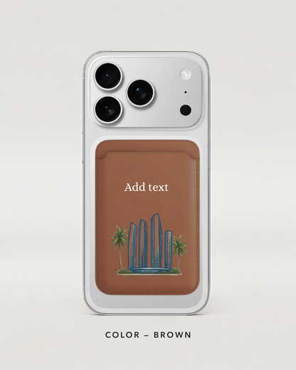 Etihad Tower Card holder