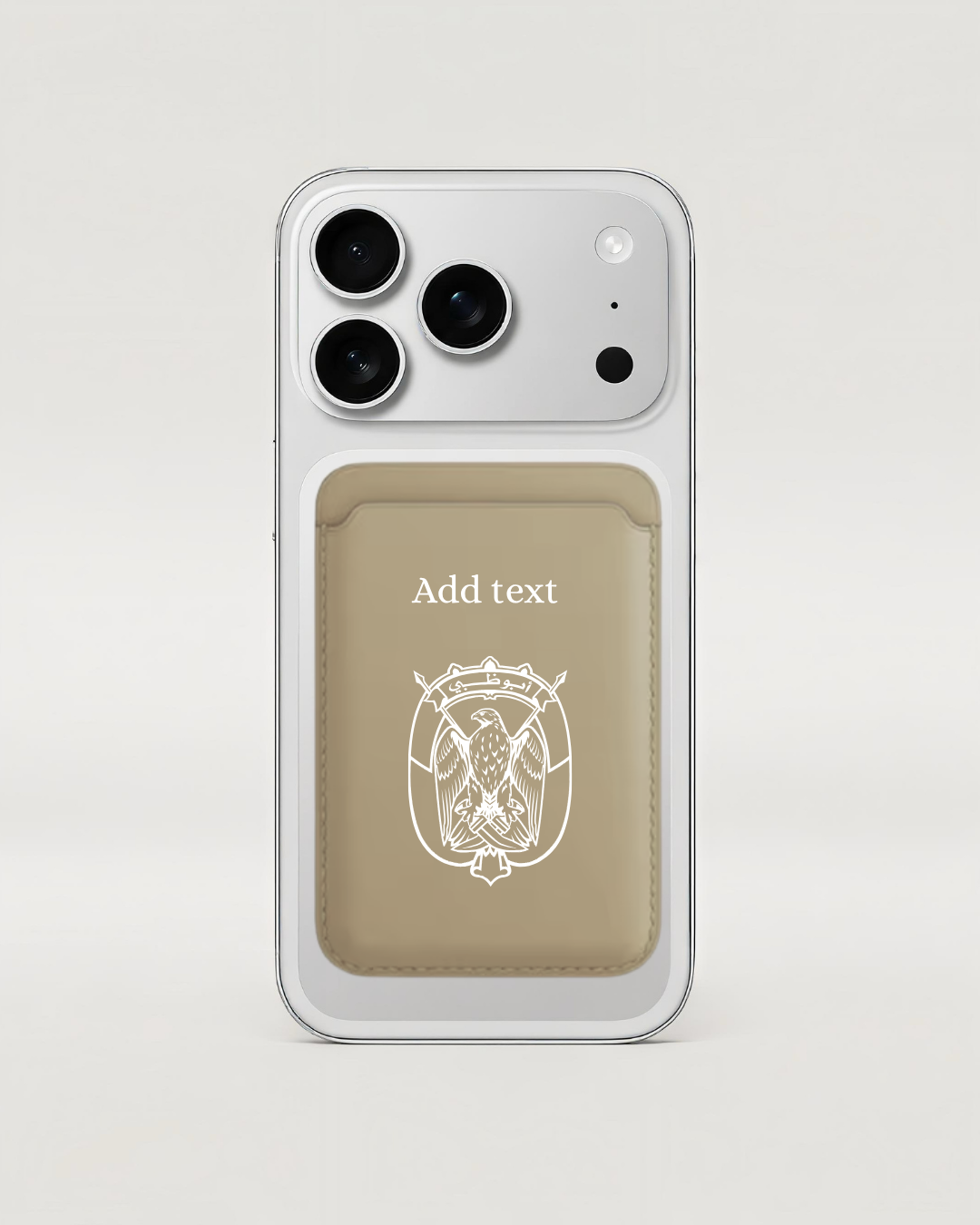 Abu Dhabi Logo Card holder