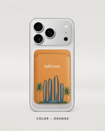 Etihad Tower Card holder