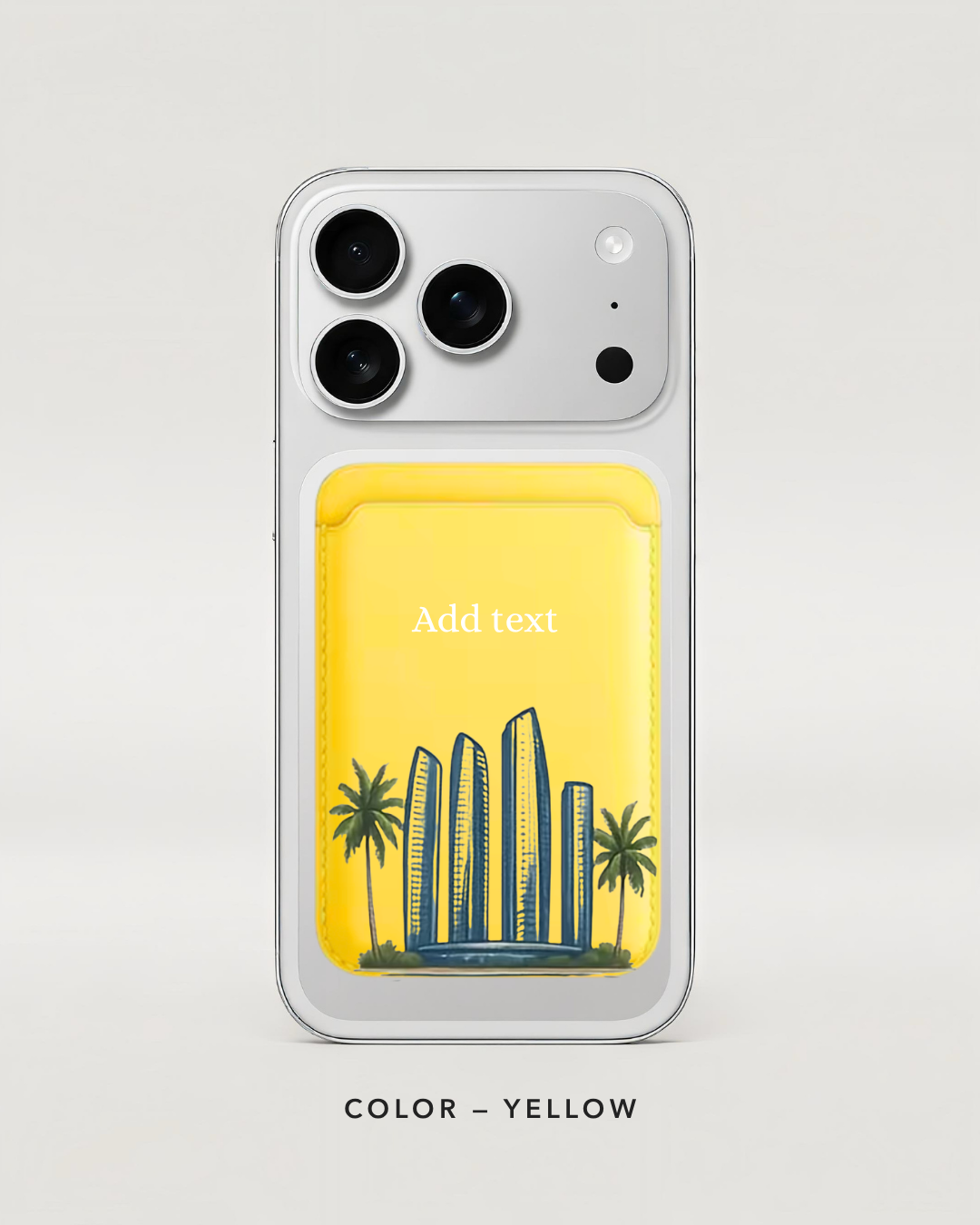 Etihad Tower Card holder
