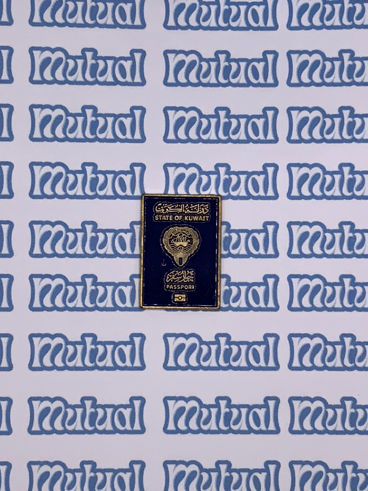 Passport metal stickers