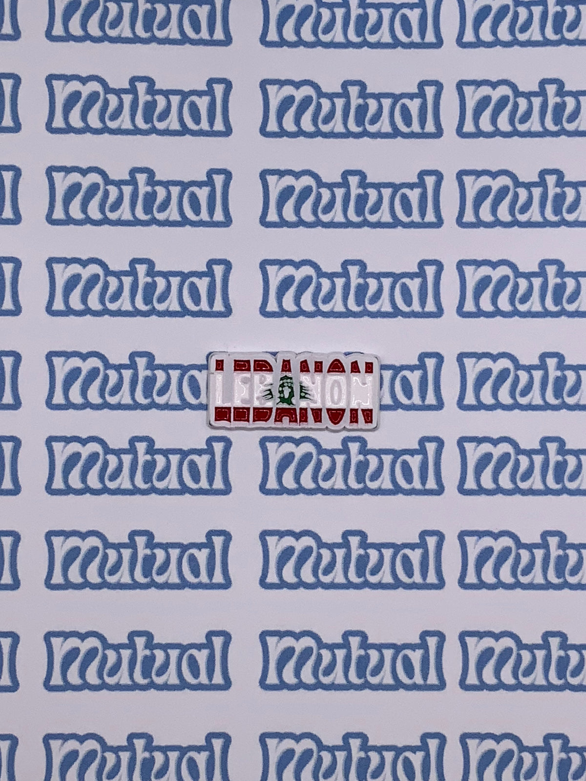 Place metal stickers