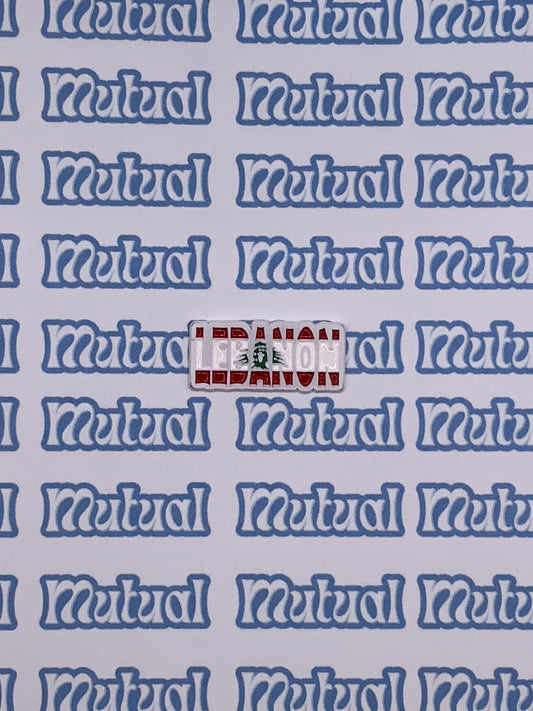 Place metal stickers
