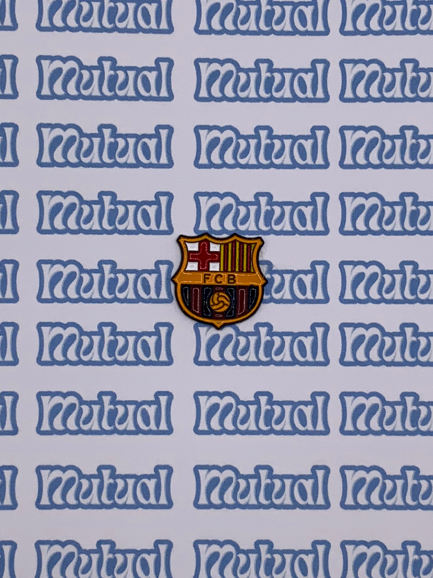 Place metal stickers
