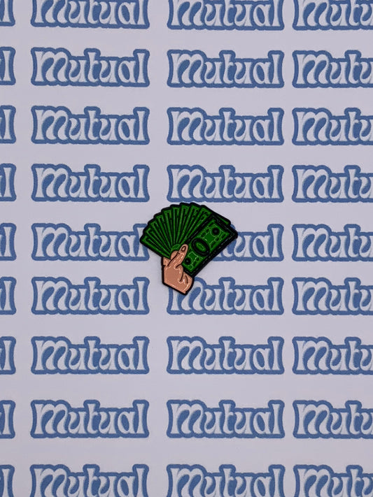 Money metal stickers
