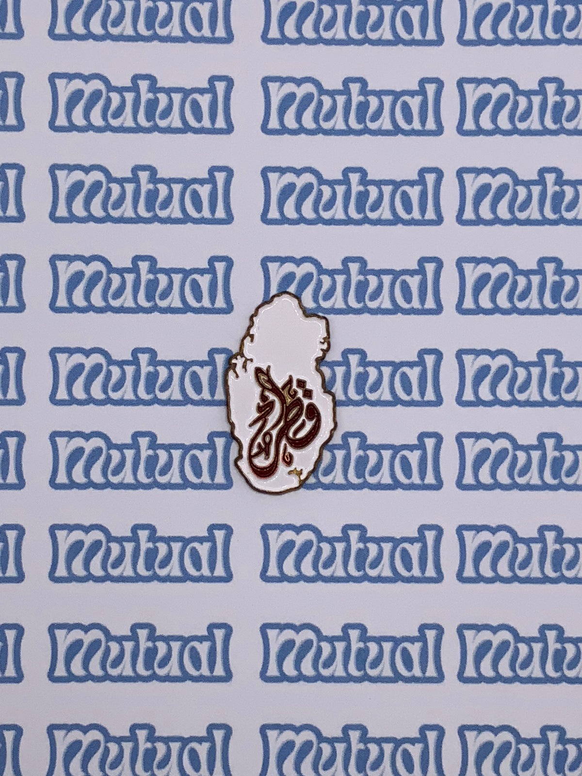 Place metal stickers