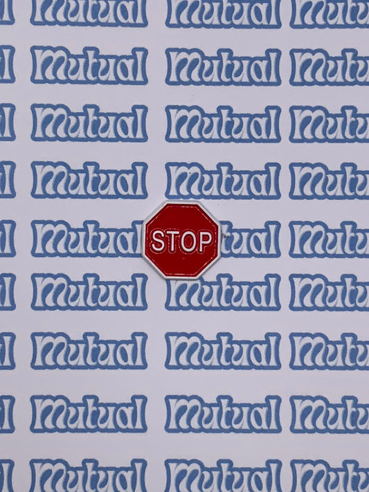 Stop signage