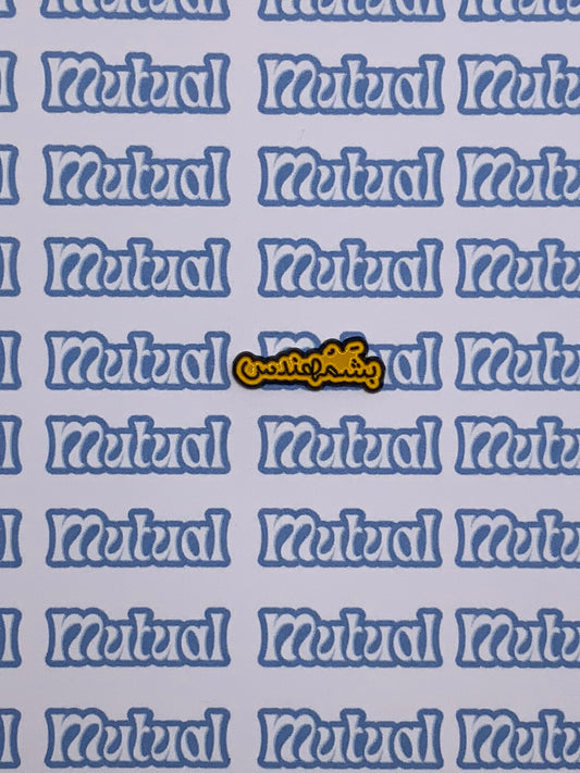 Chai metal stickers