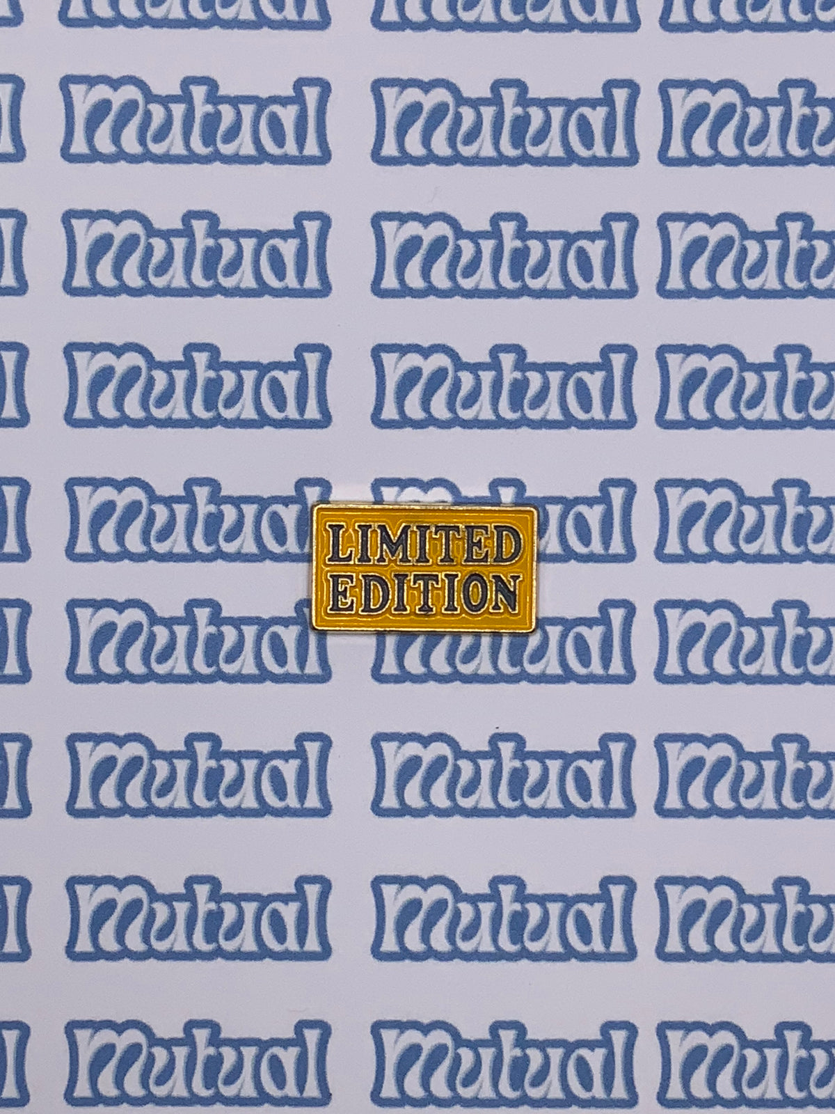 Limited edition metal stickers