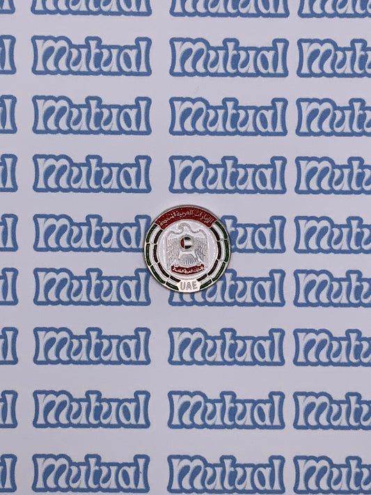 UAE logo metal stickers