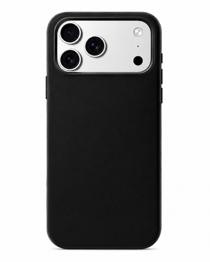 Plain Leather iPhone Case