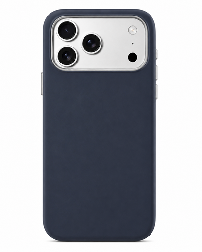 Plain Leather iPhone Case