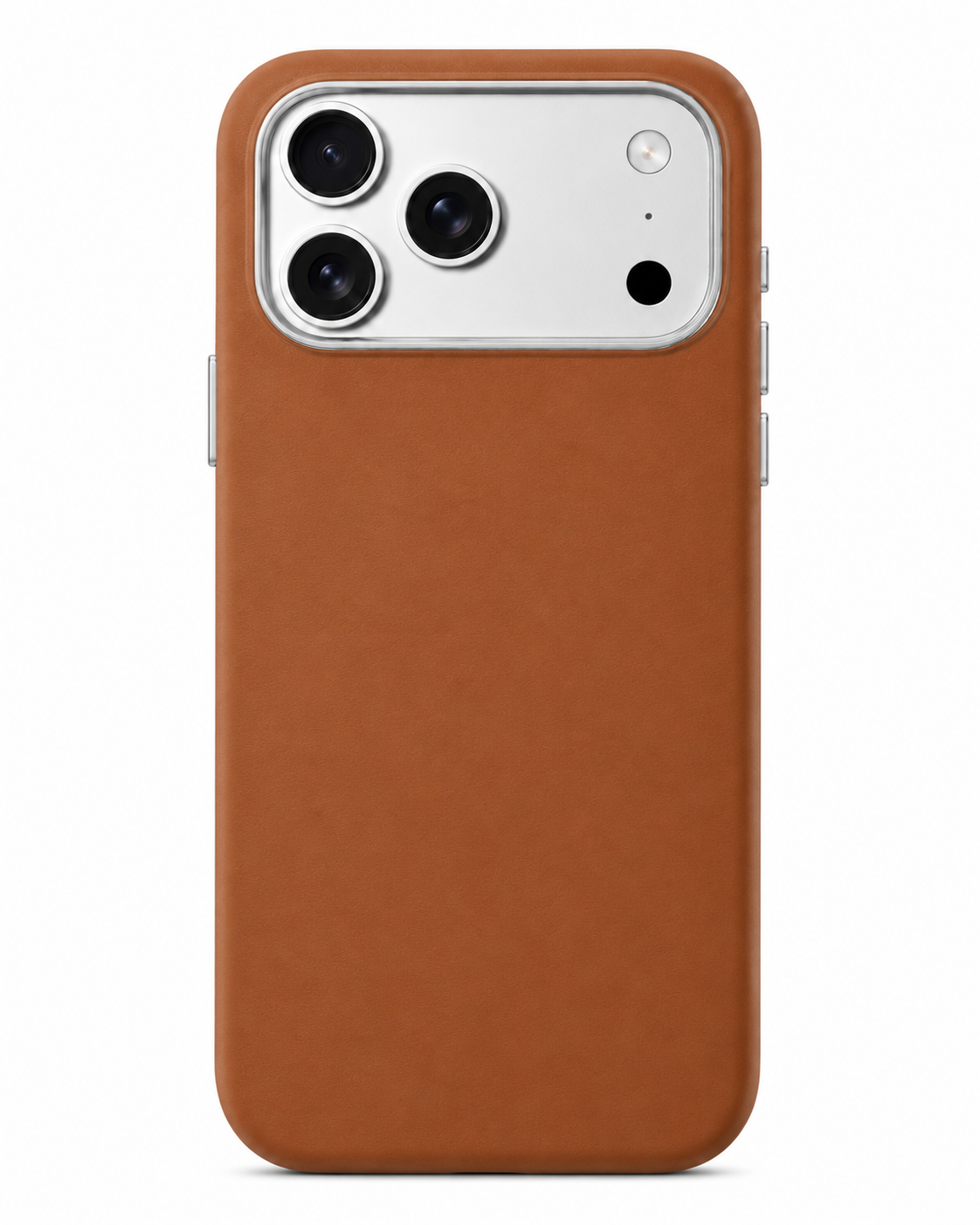 Plain Leather iPhone Case