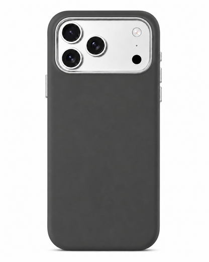 Plain Leather iPhone Case