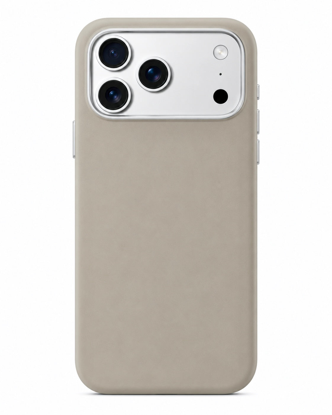 Plain Leather iPhone Case