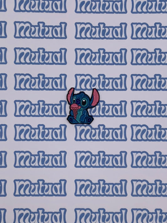 Stitch metal stickers