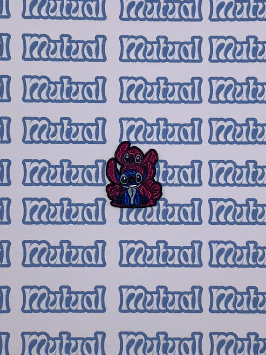 Stitch metal stickers